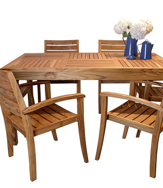 Juego Jamaica 160 con Sillas Jamaica